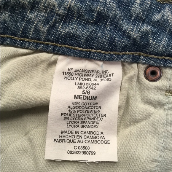 VF Jeanswear Womens Jeans Size 5/6 - Picture 8 of 9
